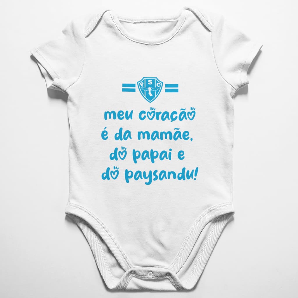 Body Bebê do Paysandu Vários Modelos Bory Infantil Paysandu