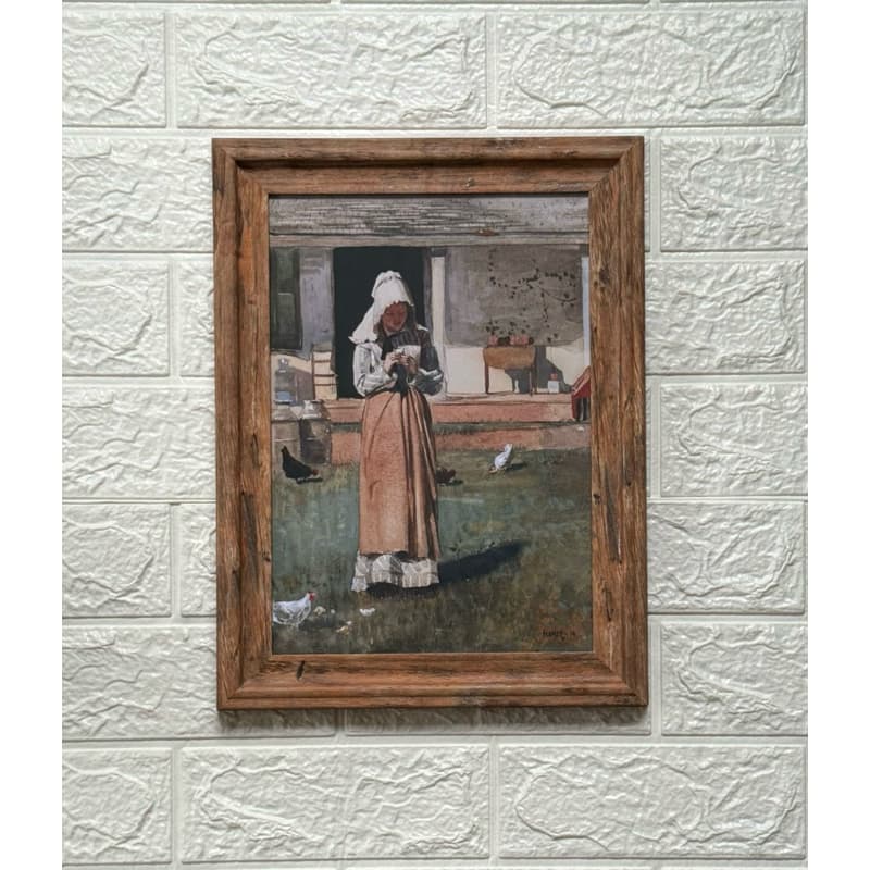 Quadro decorativo arte pintura - A Sick Chiken - decoração