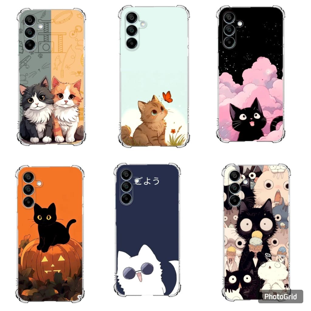CAPA CAPINHA SAMSUNG A14 , A34 E A54 TPU DESENHOS VARIADOS CAPINHA CASE GATOS