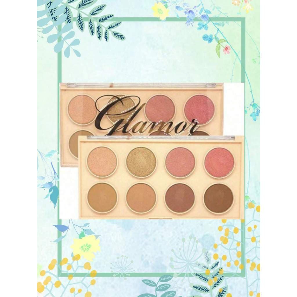 Paleta Contorno Blush Iluminador - Glamor - MyLife MY8516