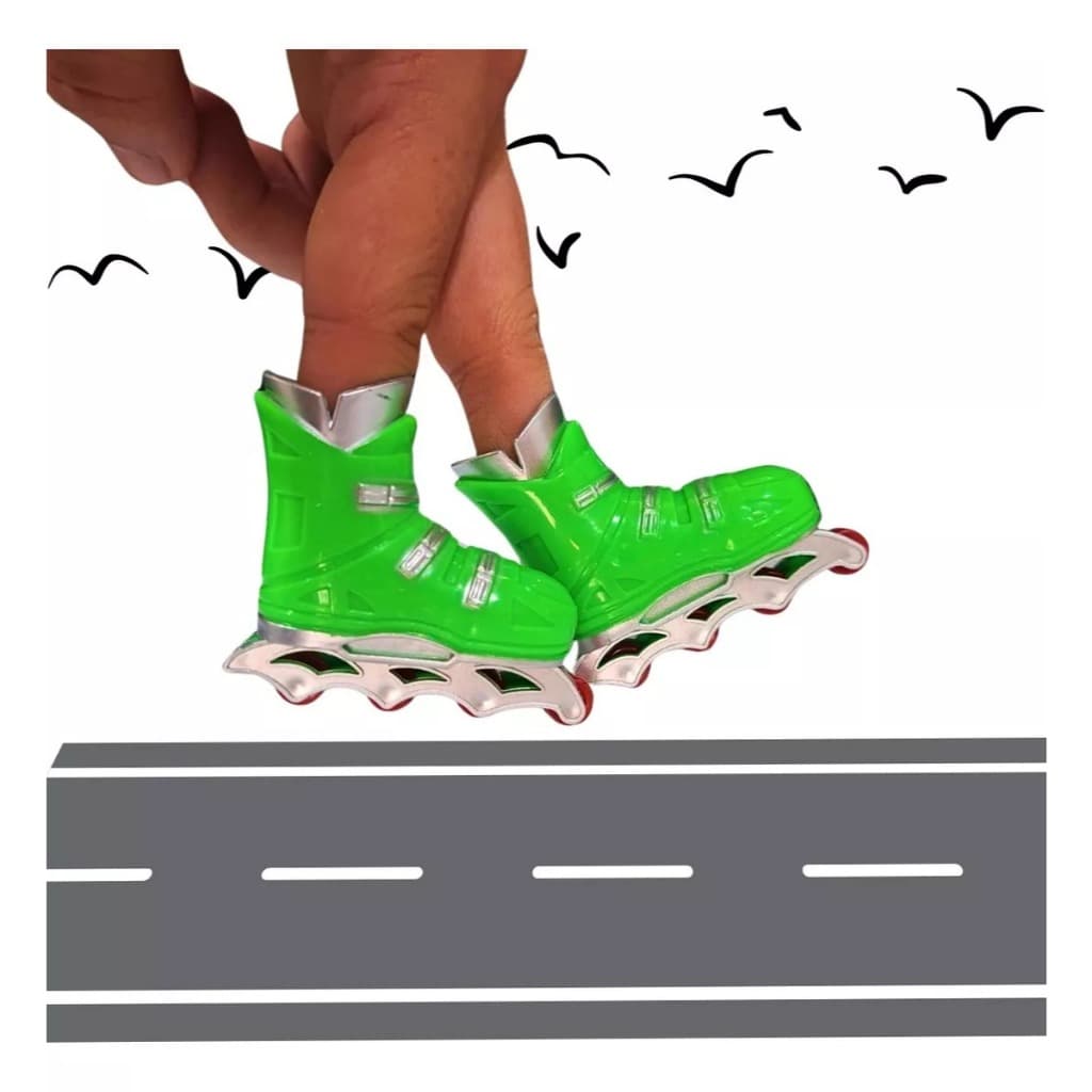 Patins de Dedo X-Trick Radical + Rampa – Manobras Radicais e Diversão Garantida!