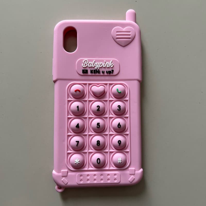Capa para celular iPhone xr pop it