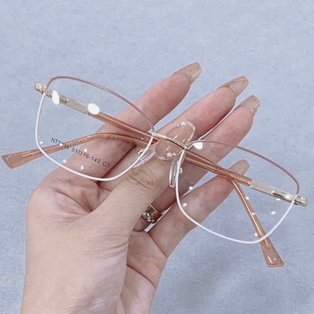 Armacao De Oculos Para Grau Alto Resistente Em Metal