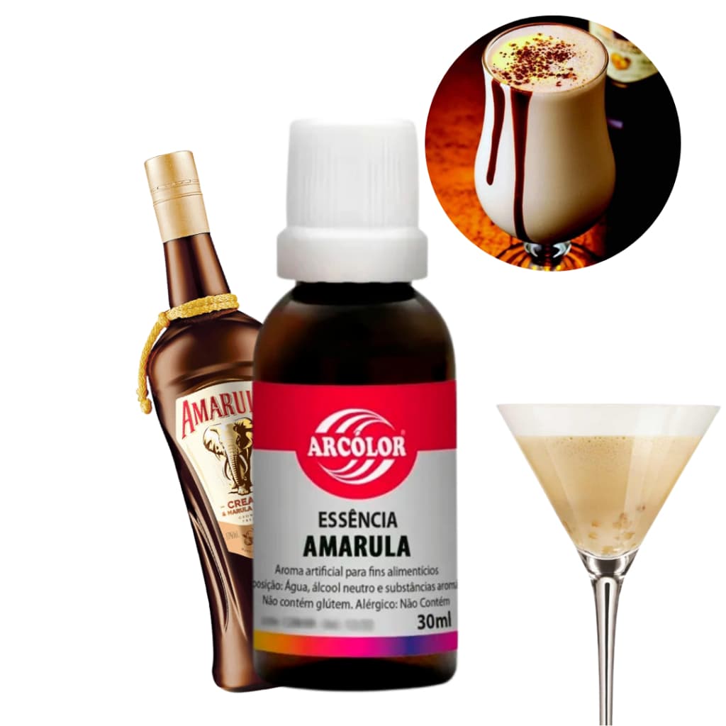 KIT 2 Essências de Amarula Para Drinks e Bebidas SUPER Concentrada PROMO OFERTA