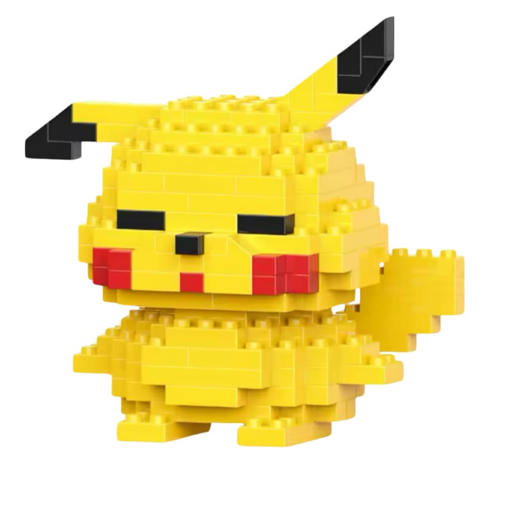 Pokémon Pikachu de mini bloco de montar desenho animado 178 peças