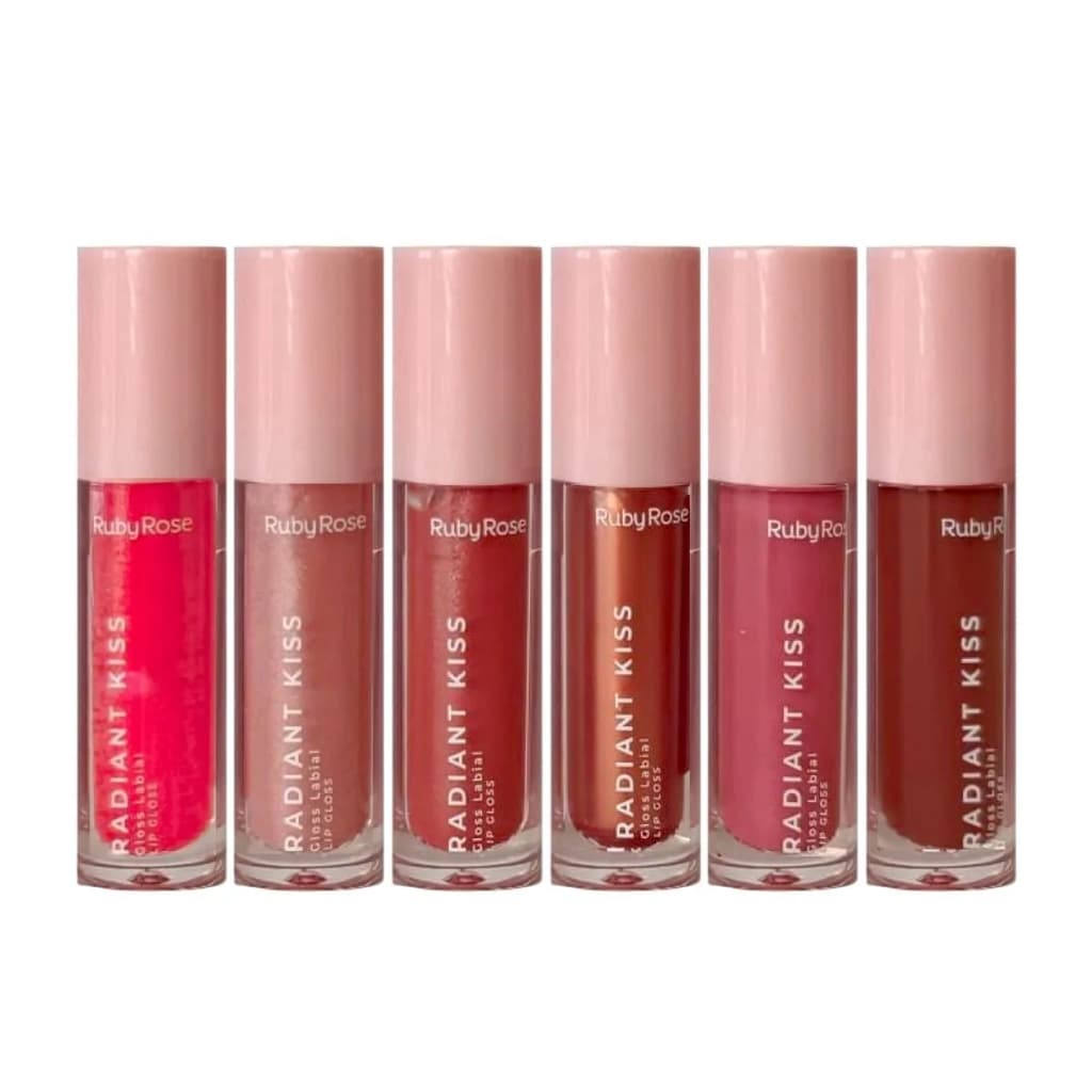Gloss Labial Radiant Kiss Linha Rosa Ruby Rose