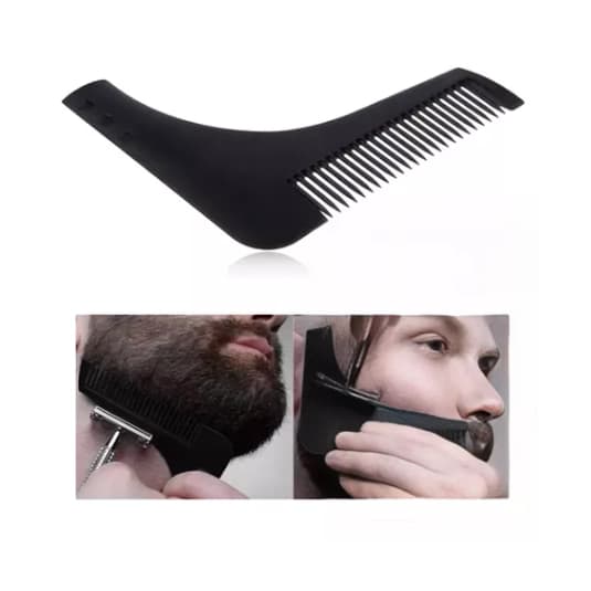 Pente Modelador Barba Alinhador Barbeiro Profissional