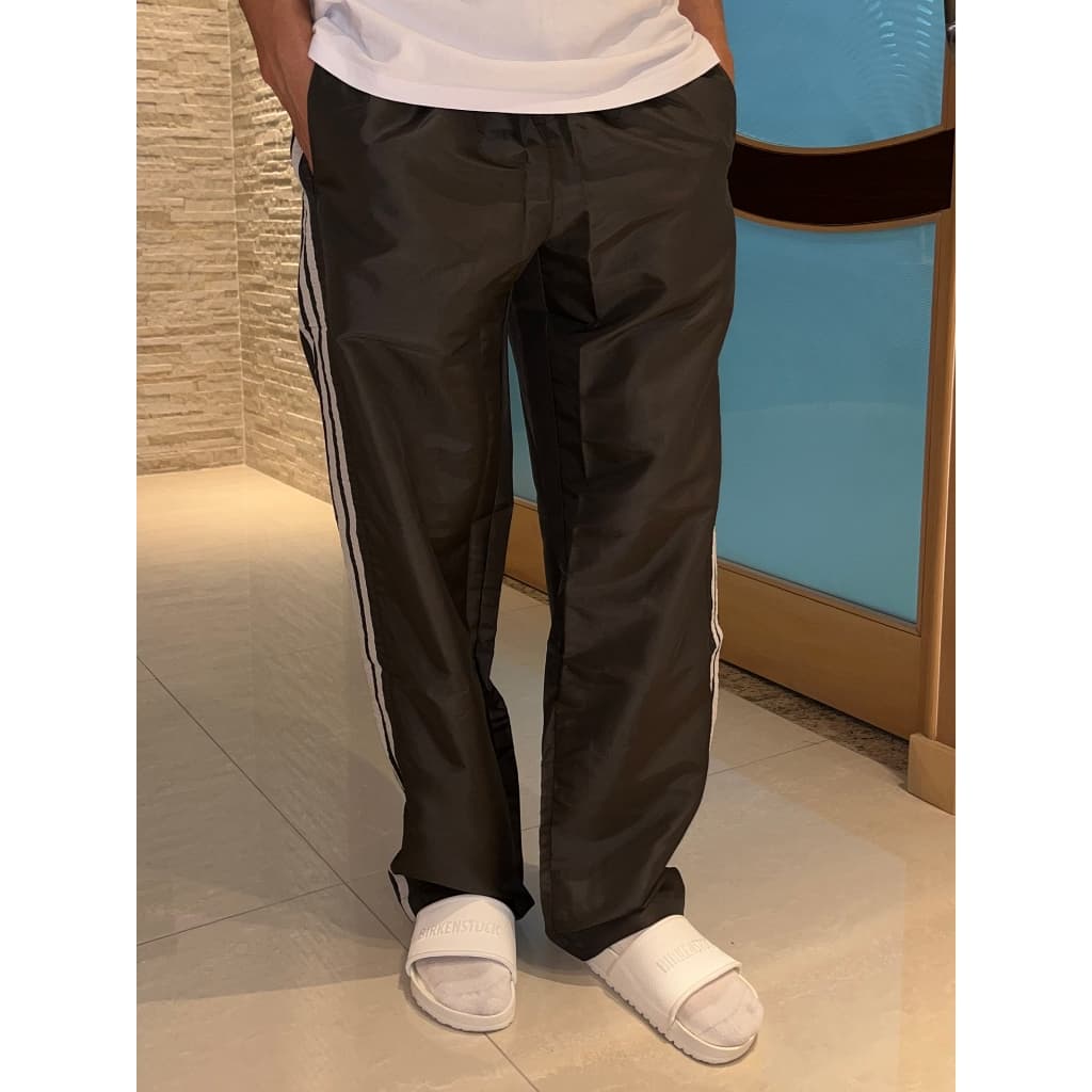 Calça 3 Listras Tactel Microfibra Nylon Masculino Adulto e Plus Size