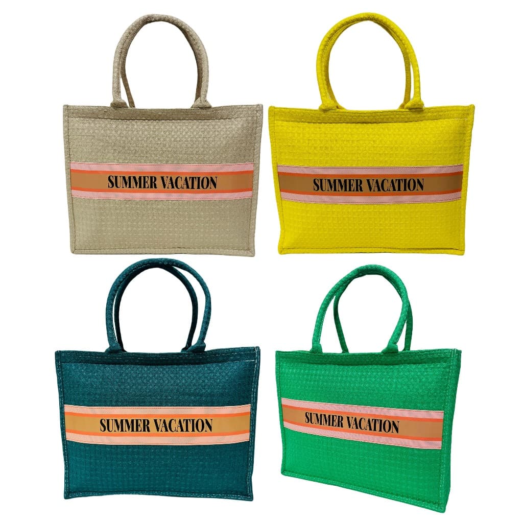 Bolsa Feminina Luxo Tote Ombro Verão Praia Férias Viagem