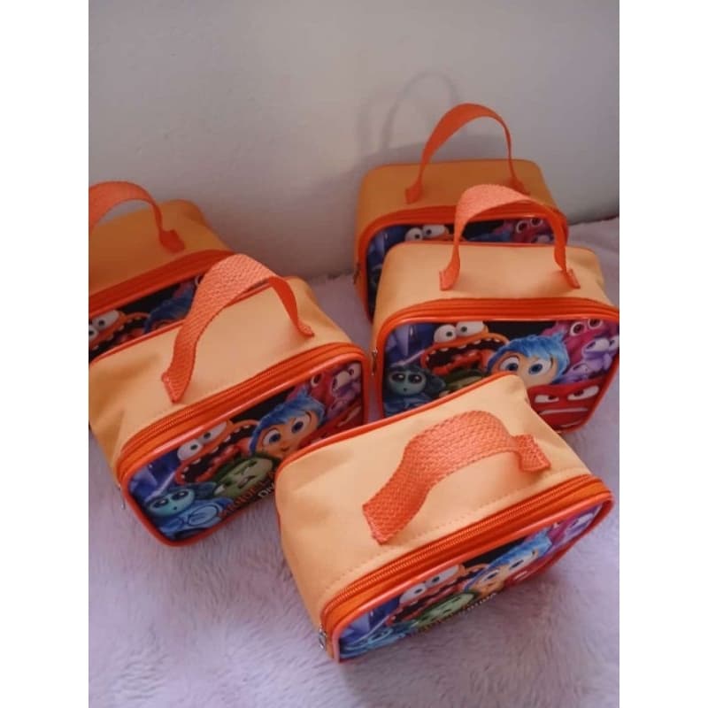 Maleta Personalizada para festas 20x15 Maleta personalizada Divertidamente ou qualquer tema