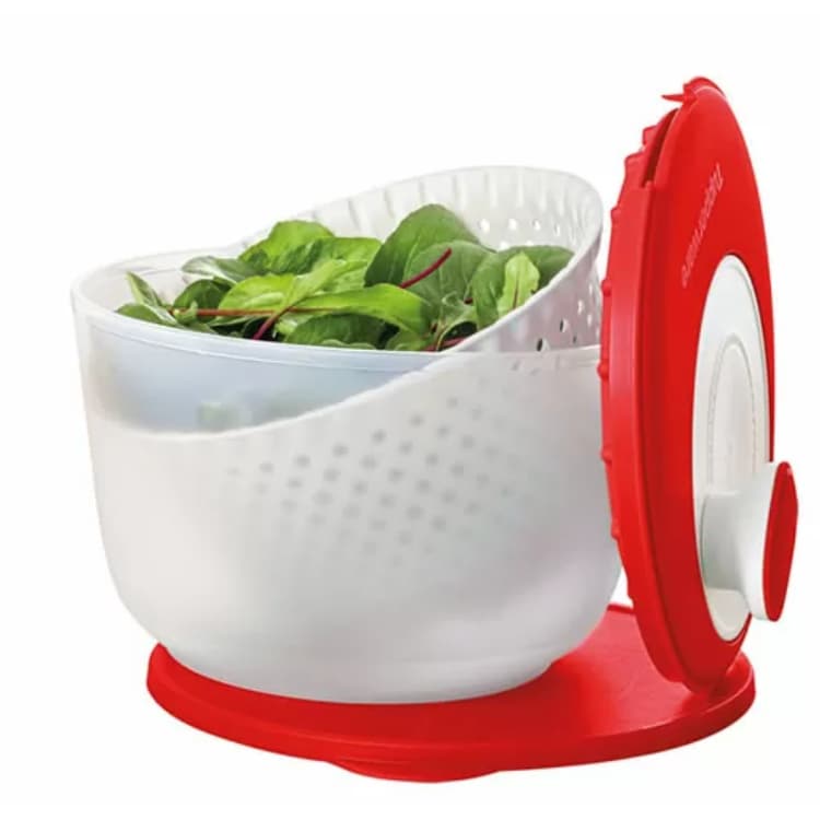 Tupperware Secadora de Salada Centrífuga Vermelha 3,8 lts