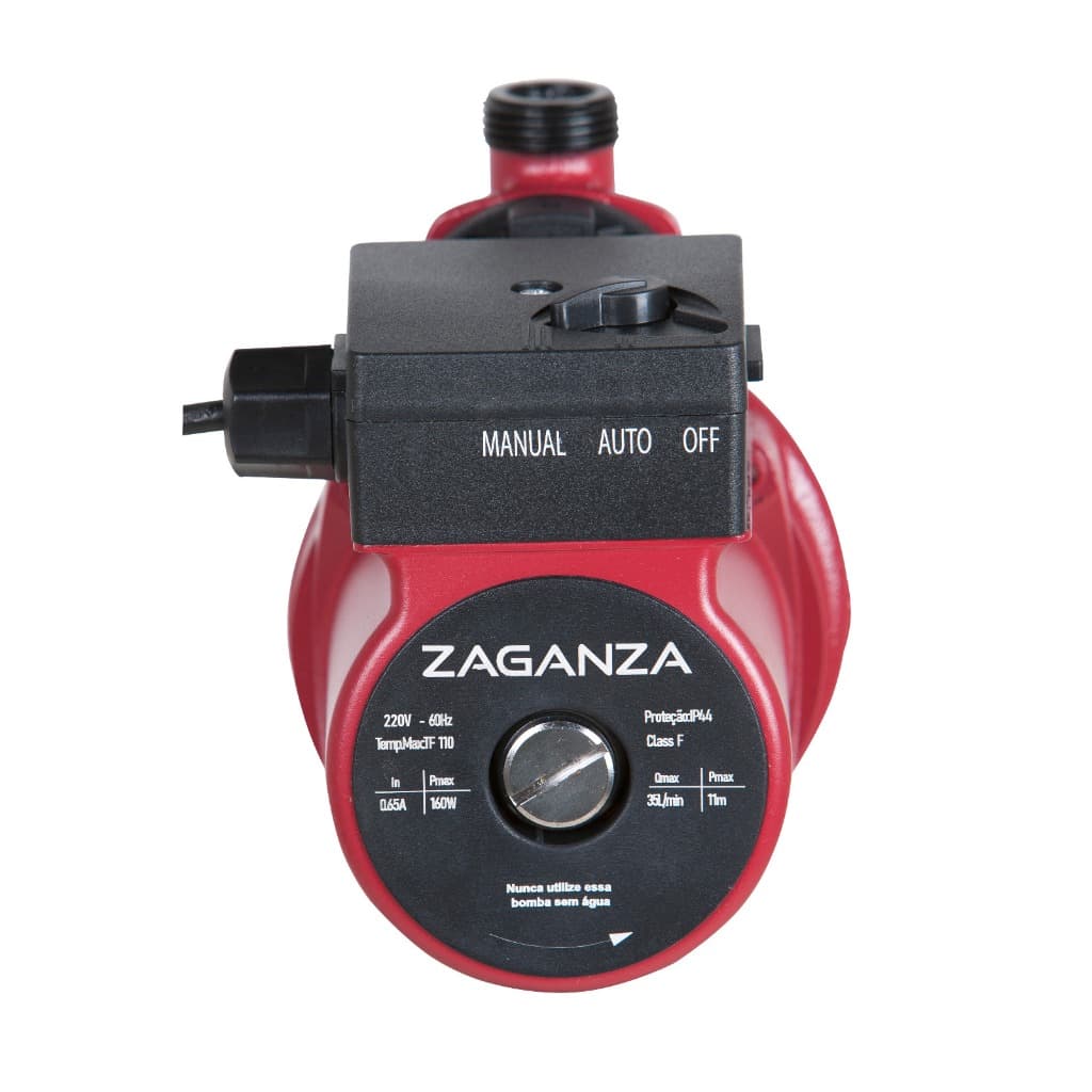 Bomba Pressurizadora De Agua 160w 2100l/h 11mca 220v Zaganza