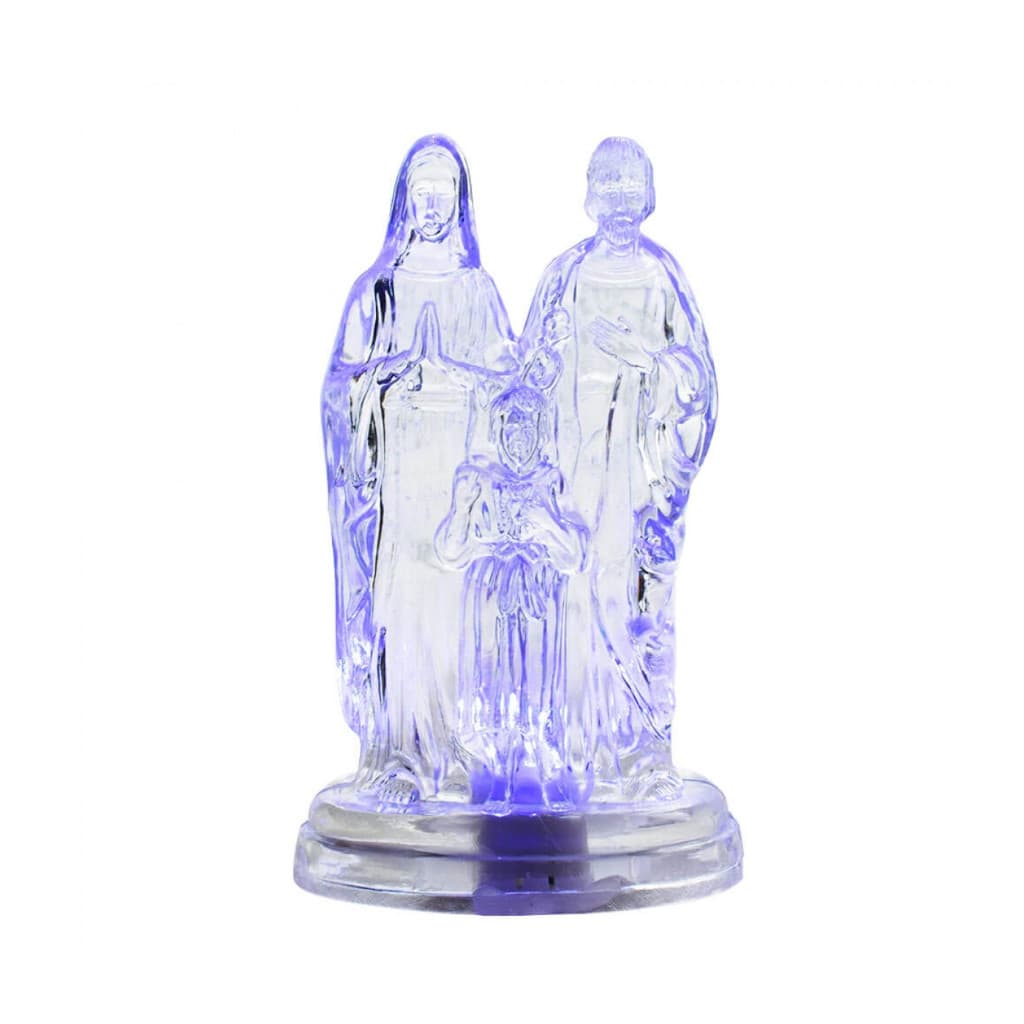 Sagrada Família Com Luzes 11cm