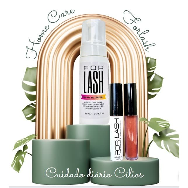 Kit Home Care para Extensão de Cílios FOR.LASH