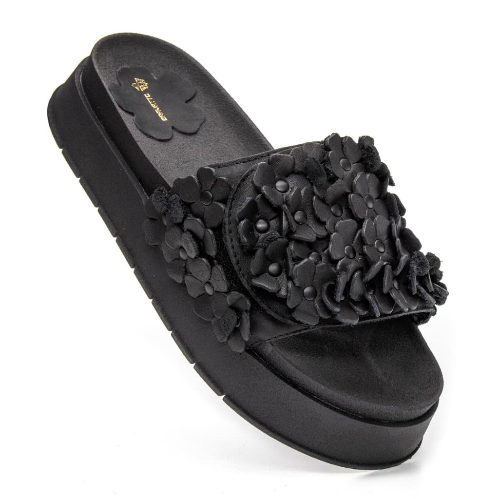 Chinelo Feminino Nuvem Slide Em Sintético Confortável Papete
