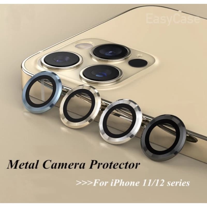 1 kit Película De Câmera  Liza protetora sem detalhe metal simples para iphone xr/11/11pro/11promax/12/12pro/12promax...