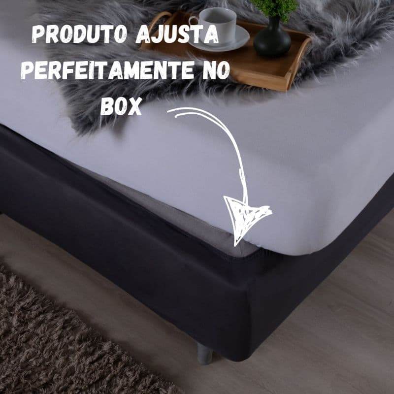 Saia Box Padrão Casal Coladinha