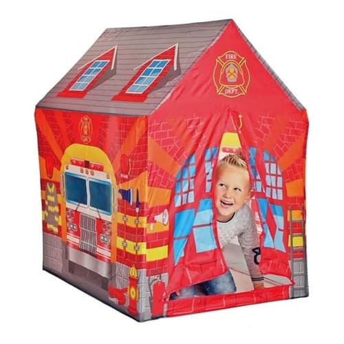 Barraca Infantil Bombeiro Tenda Cabana Menino Toca