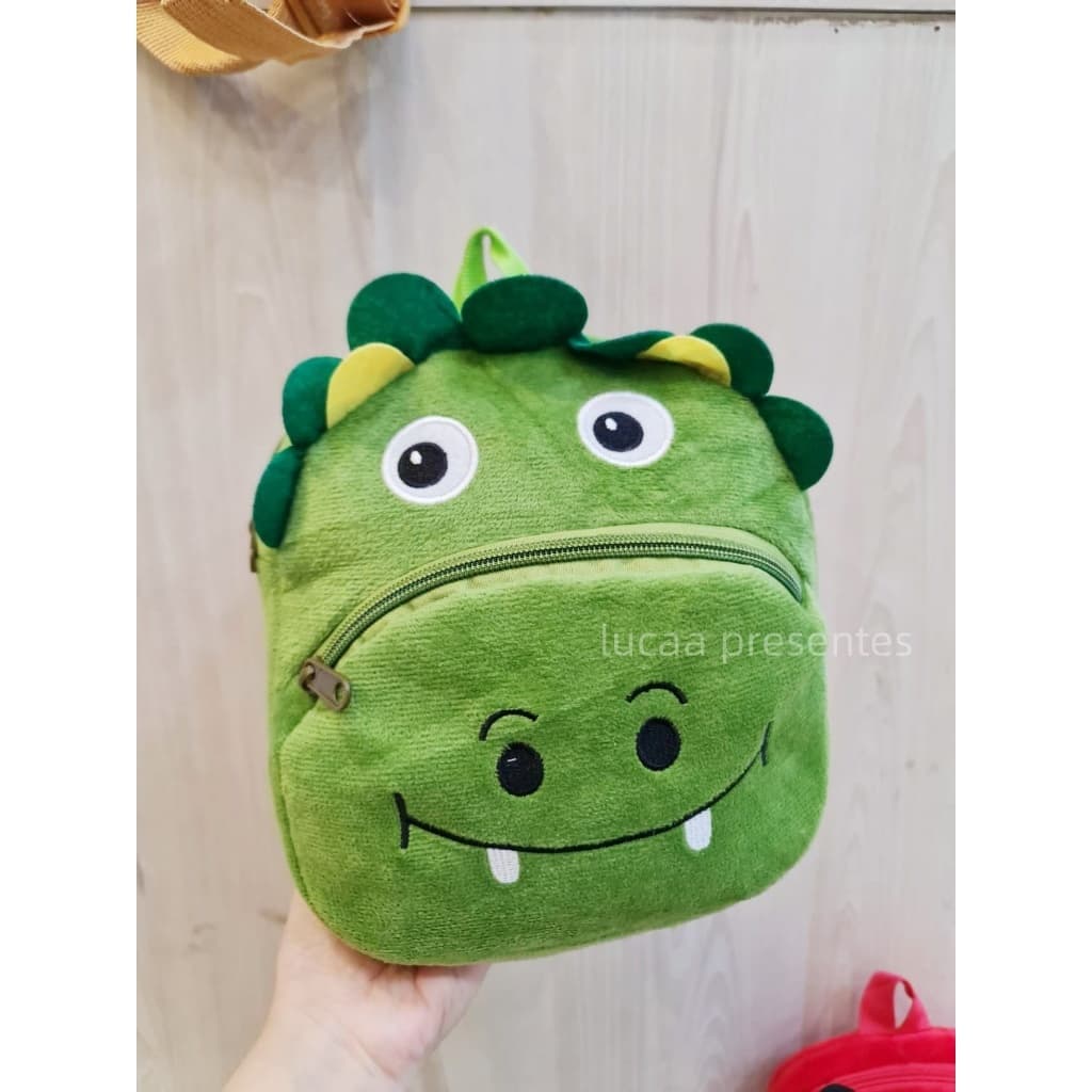 Mochila Infantil De Pelucia gato Bichos Ziper Crianças Poliester animal novo seculo lucaa presentes
