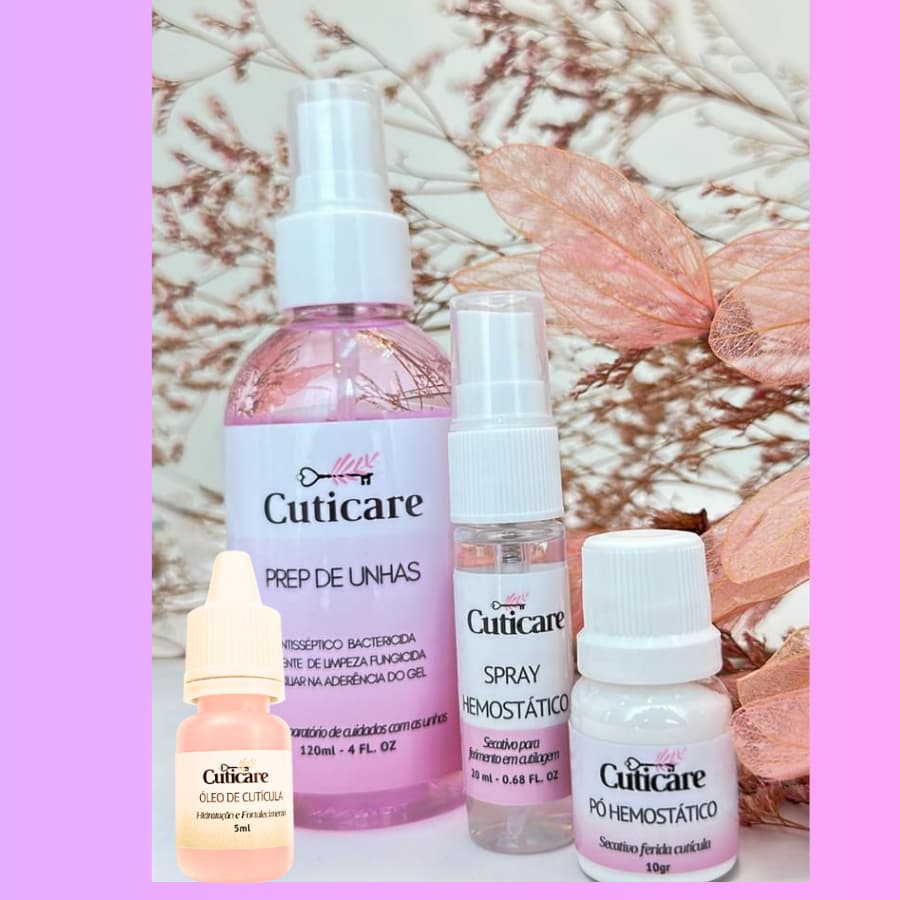 Kit para presentear para quem ama unhas - CUTICARE