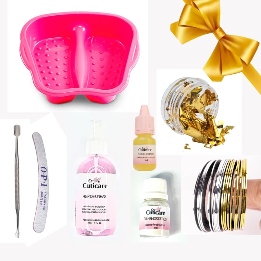 kit manicure e pedicure - CUTICARE