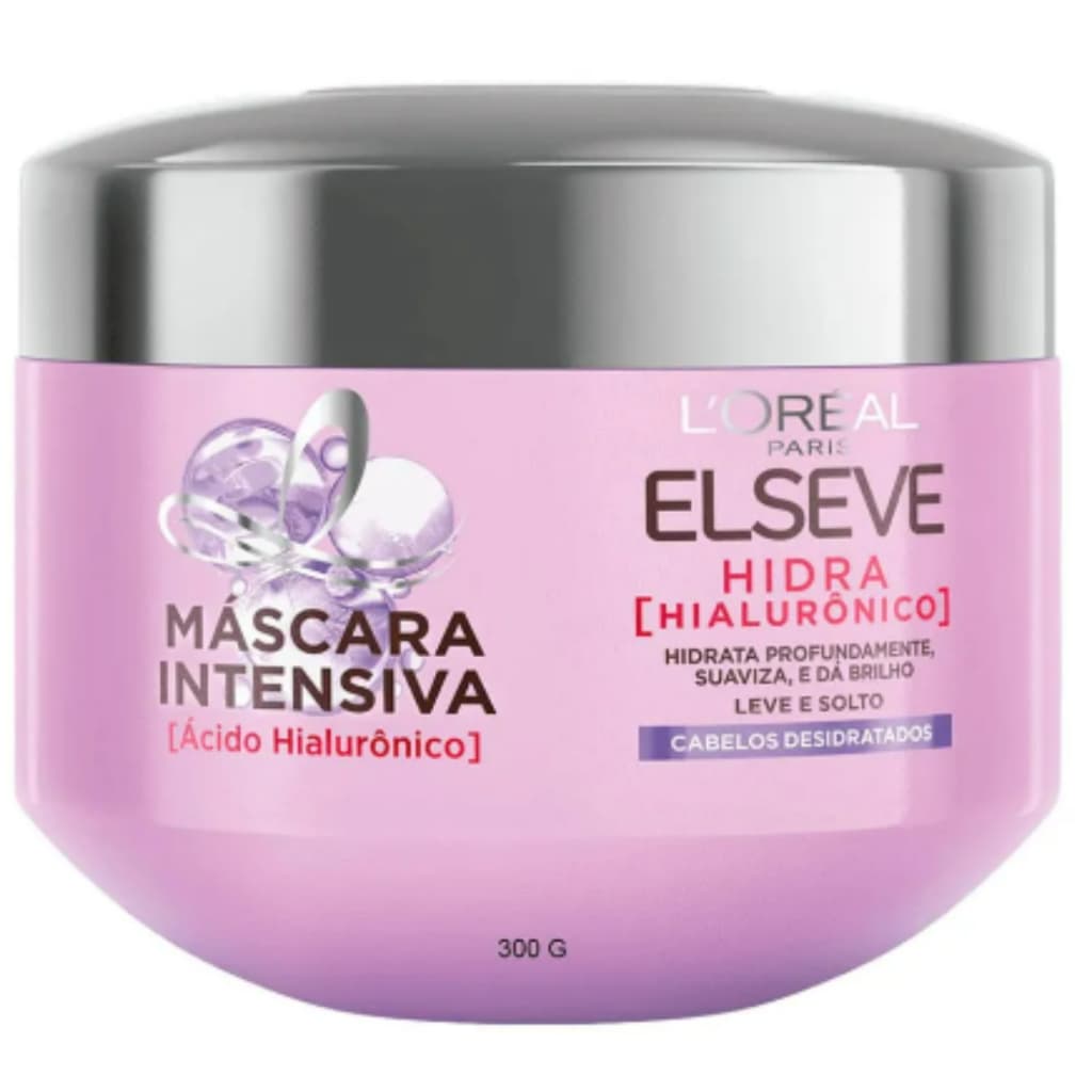Máscara Creme de Tratamento Elseve Hidra Hialurônico 300g