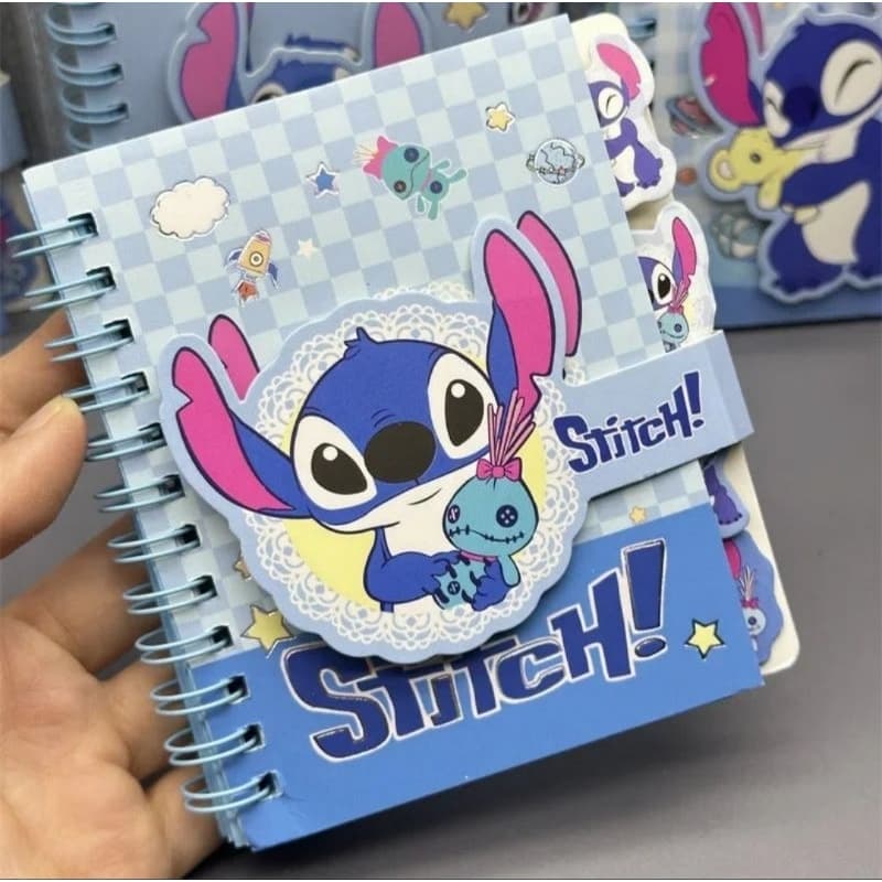 KIT COM 8 CADERNOS DE BOLSO TAM A6 CAIXA DE PAPELARIA