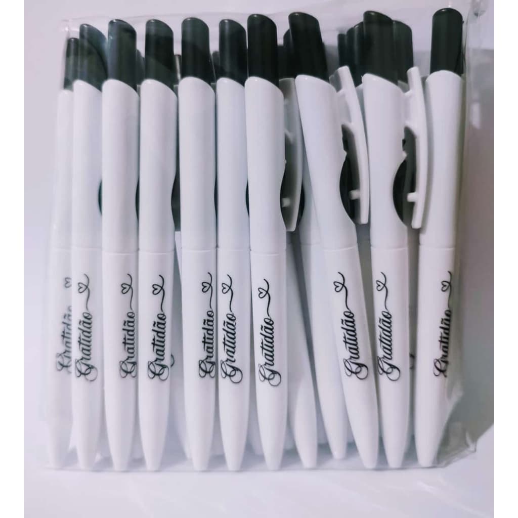 Lembrancinha Caneta Tema Gratidão PRONTA ENTREGA quantidade a escolher no anuncio