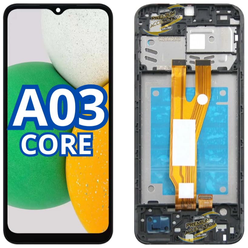 Touch Frontal Lcd Display Compatível A03 Core SM-A032 SM-A032M Sem Aro / Com Aro -A Pronta Entrega