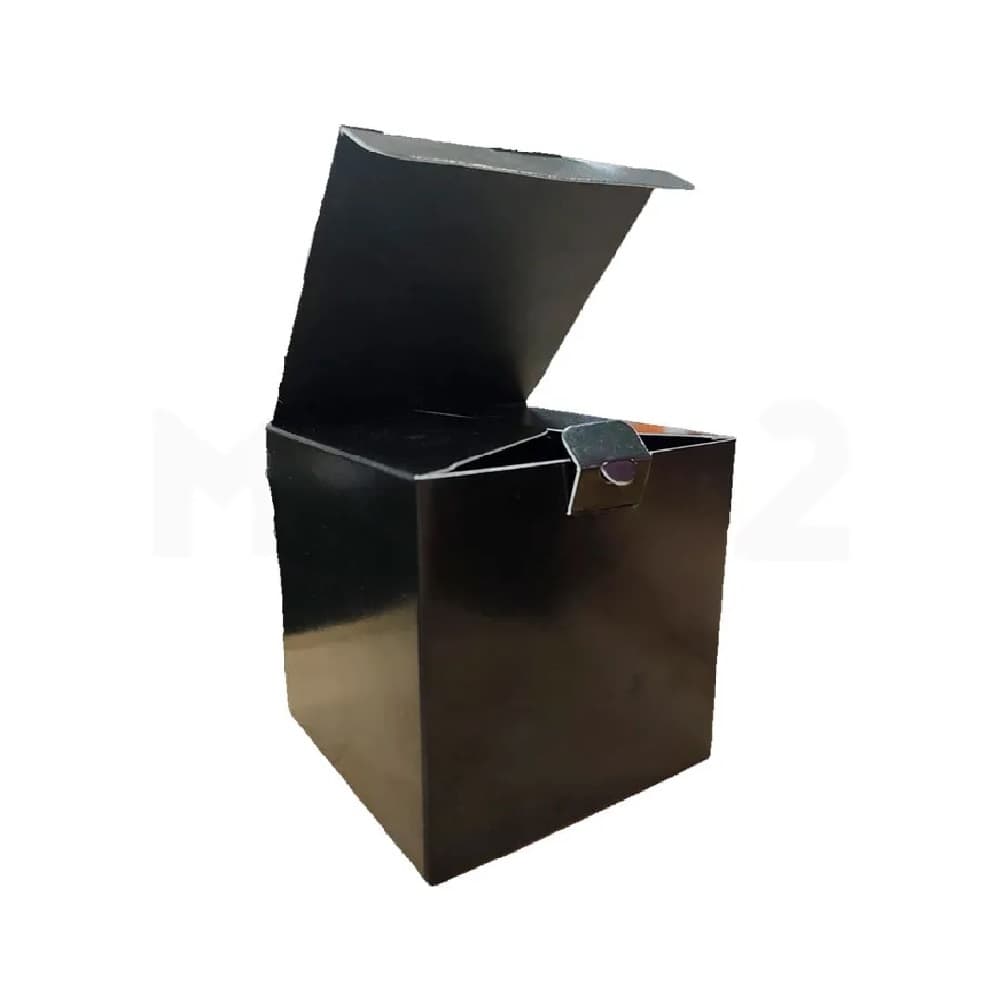 Caixinha preta fechadinha para caneca - 25 unidades
