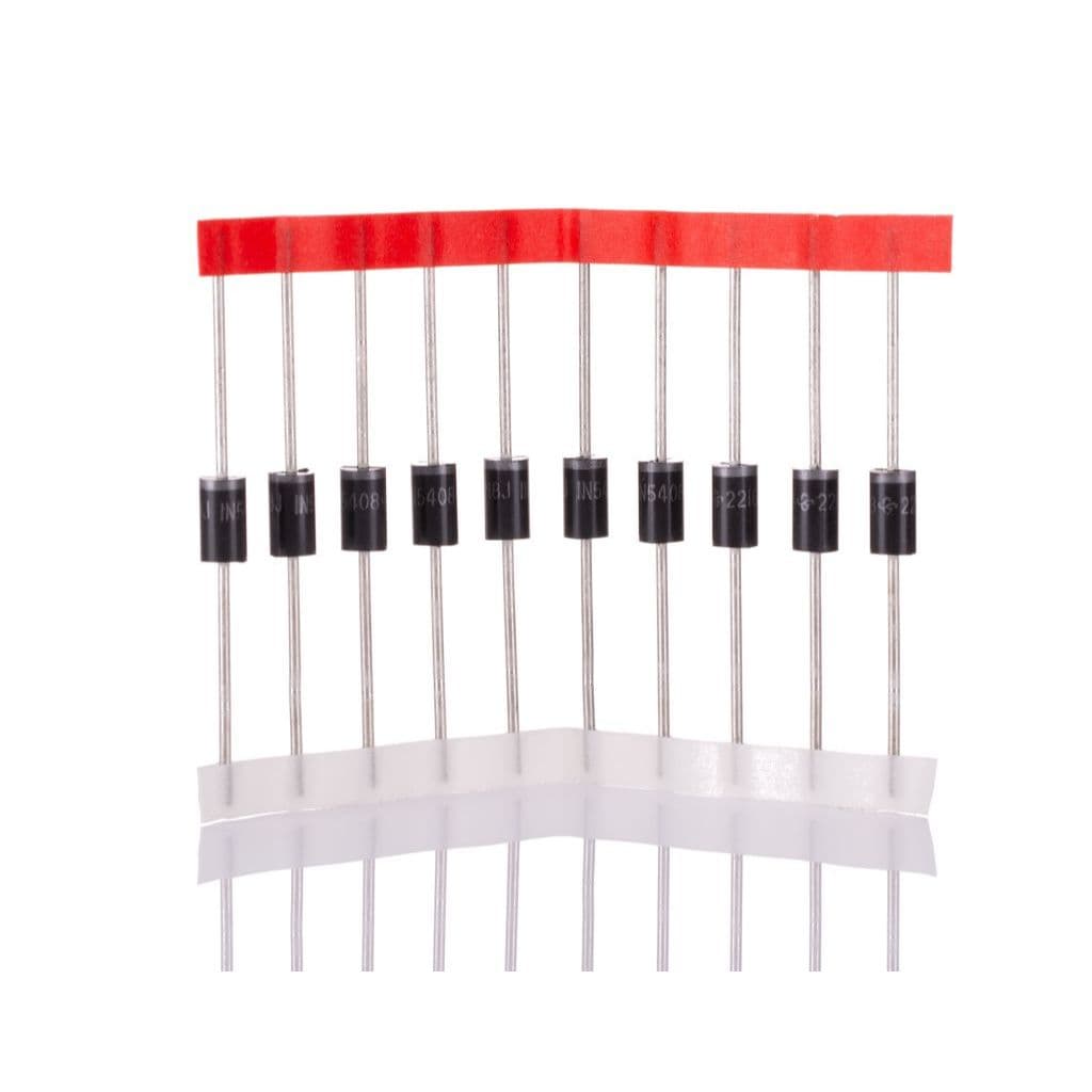 10 X DIODO 1N5408 3A 1000V