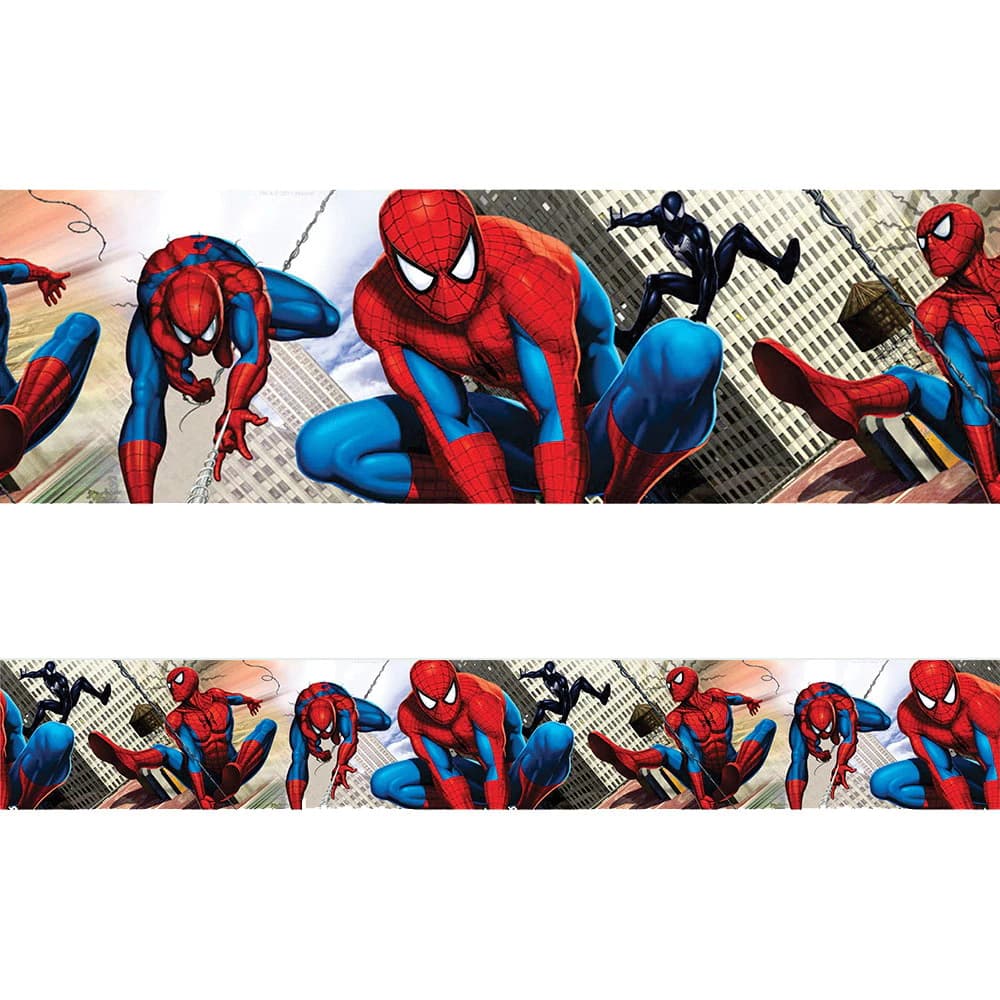 Faixa decorativa Homem Aranha menino para quarto infantil