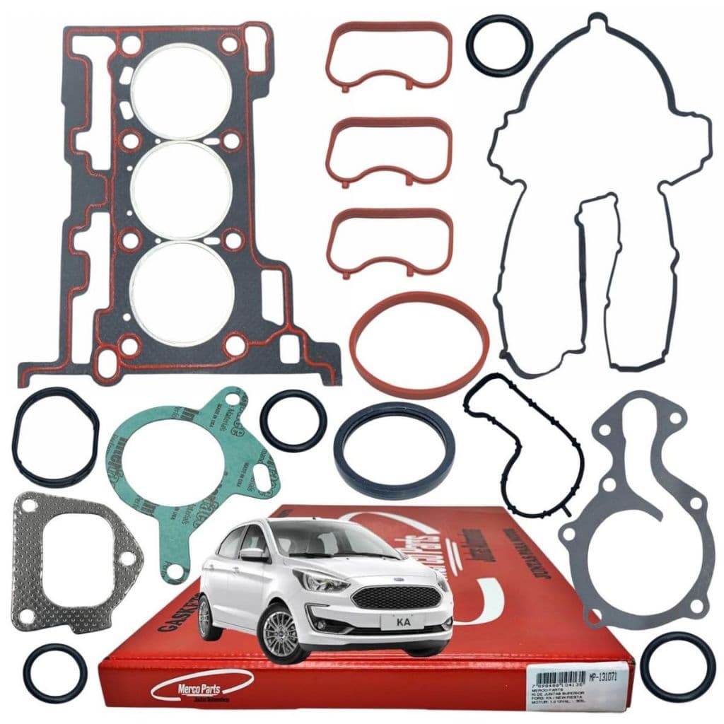 Jogo Junta Superior Cabeçote Retificação Ford Ka 1.0 12v 3cil 2014 A 2019