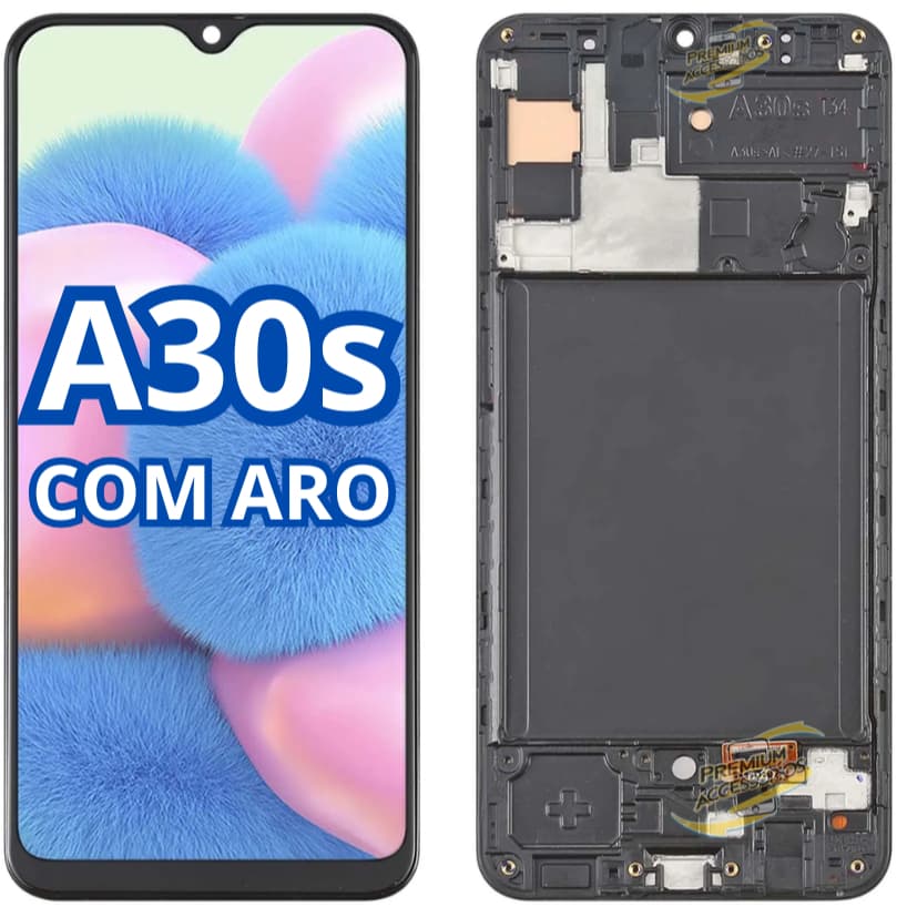 Display Tela Frontal Touch Compatível A30s A307 QUALIDADE INCEEL /OLED Com Aro /SEM ARO Pronta Entrega