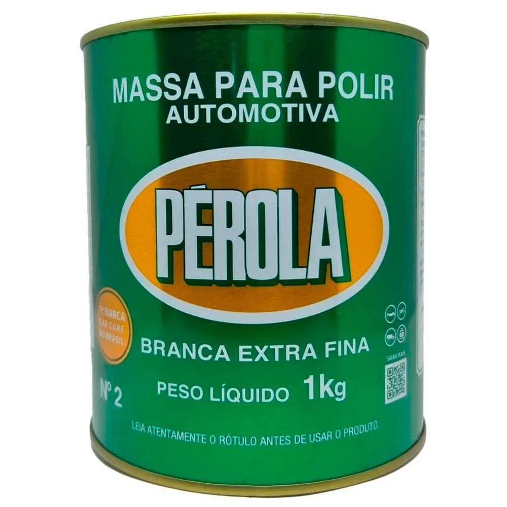 MASSA PARA POLIR NR. 2 BASE SOLVENTE PEROLA 1 KG