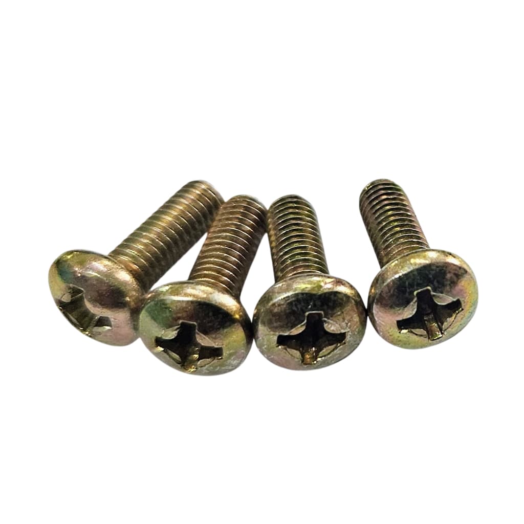 Kit 4 parafusos para Base Pedestal da TV Samsung UN49~58NU7100 / RU7100 / 55~65Q80A / QA80A