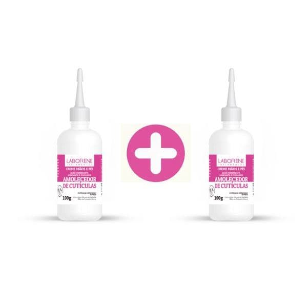 Kit 02 Amolecedor De Cutículas Hidratante Laborene 100g