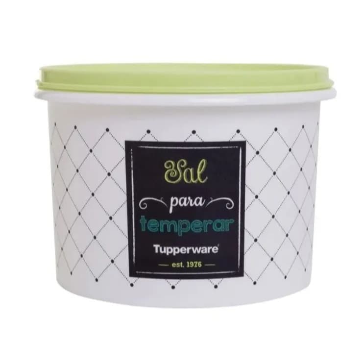 Tupperware saleiro caixa sal Bistrô 1,3kg