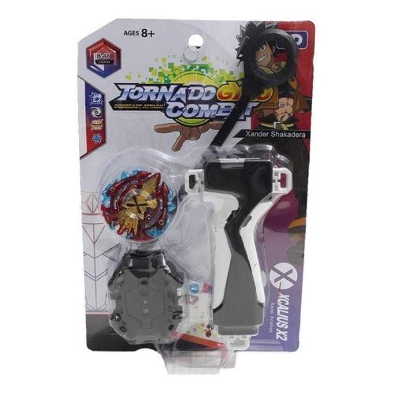 Kit Beyblade Burst Grip+lançador Promoção Novidade!