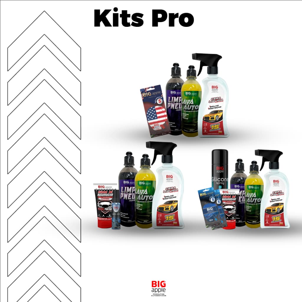 Kit Limpeza Pro Big Apple