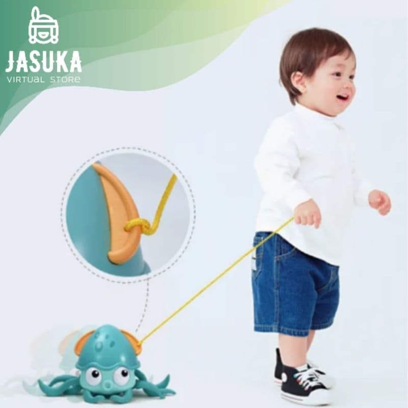 Brinquedo Polvo Infantil com Movimento - para brincar na agua ou no chao