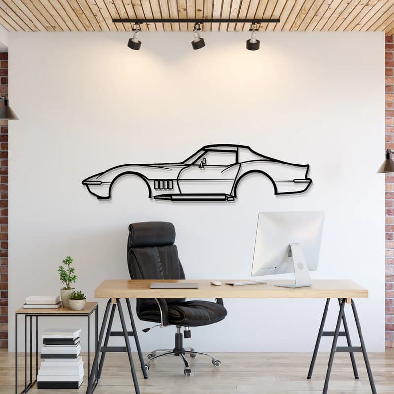 QUADROS DE CARROS ANTIGOS 3D DECORATIVOS EM ACM - ALTA QUALIDADE & ESTILO