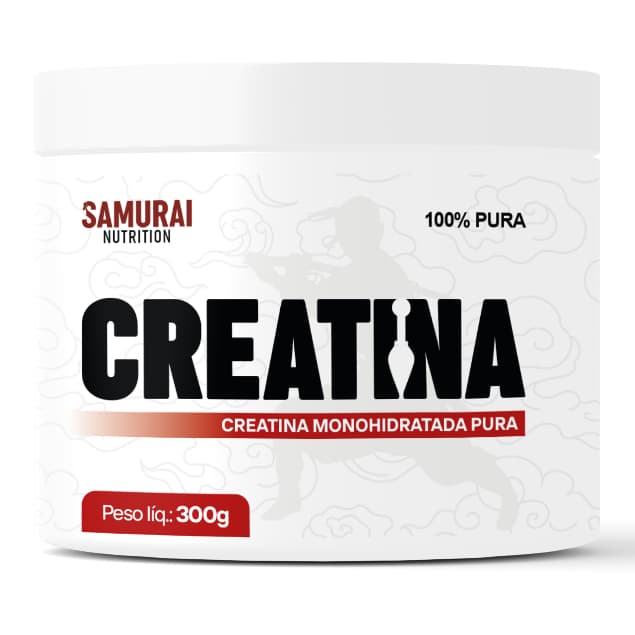 Creatina Monohidratada Pura 300g - Samurai Nutrition