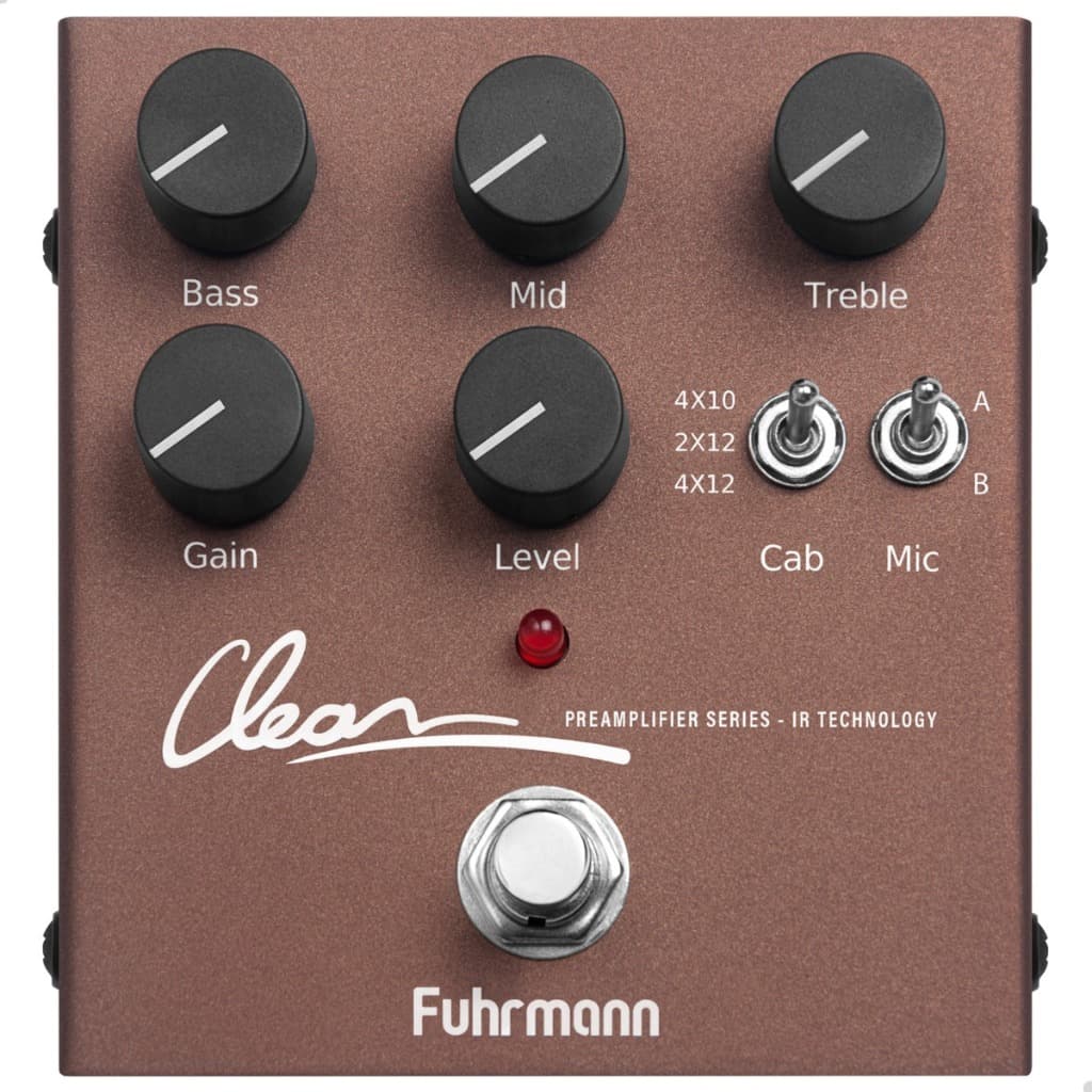 Pedal de Efeito Clean Simulador Digital - Fuhrmann