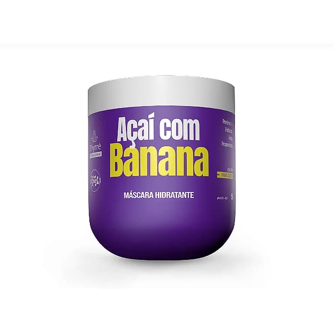 Máscara Açaí Com Banana 500g
