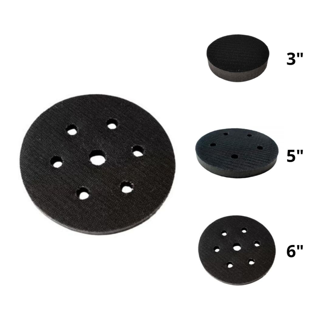 Disco Redutor De Impacto ou Interface 3, 5 ou 6 Polegadas Para Hookit