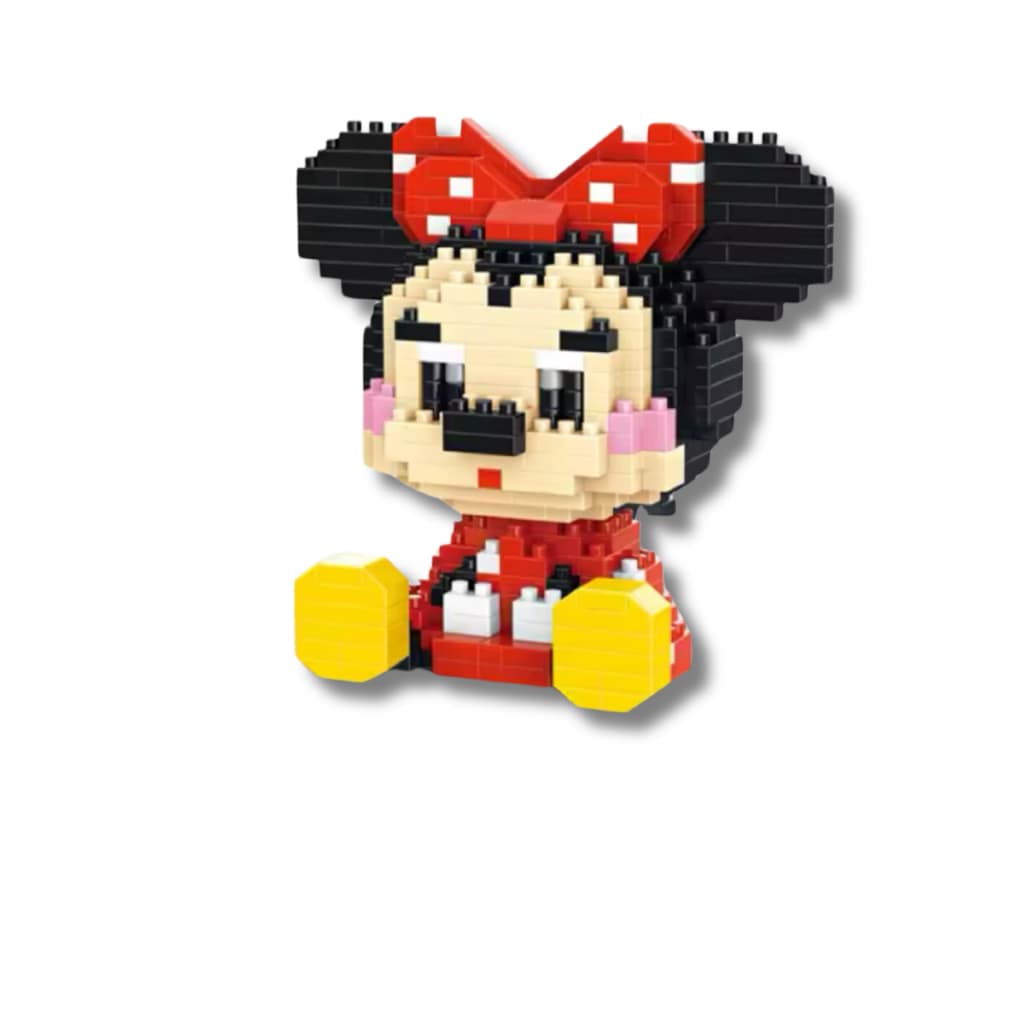 Mini bloco de montar personagens de Desenhos Animados com 426 peças
