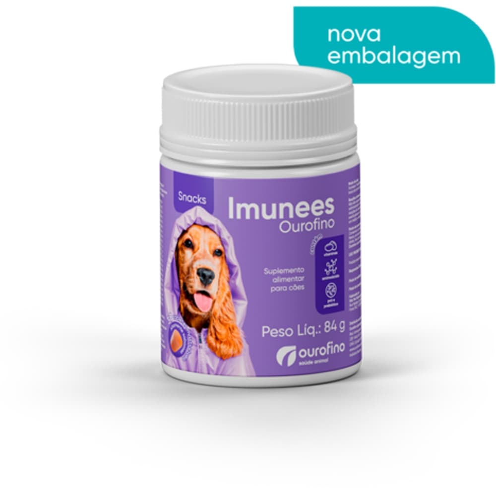 Imunees Snacks Cães 30 Tabs Mastigativeis Imunidade Pet - Ourofino Pet