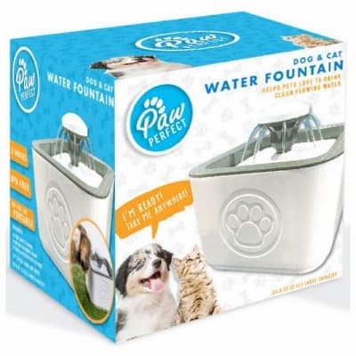 Bebedouro Fonte Agua Filtro Gatos 2.5 litros Cachorro cães Pet Bomba d'água