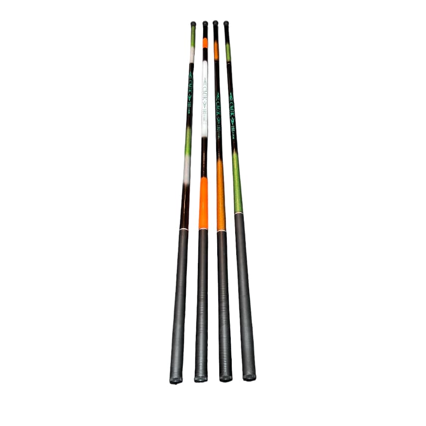 kit 4 Varas De Pesca Telescópica 1,80 Metros Lambari Tilápia 40% Carbono CMiK